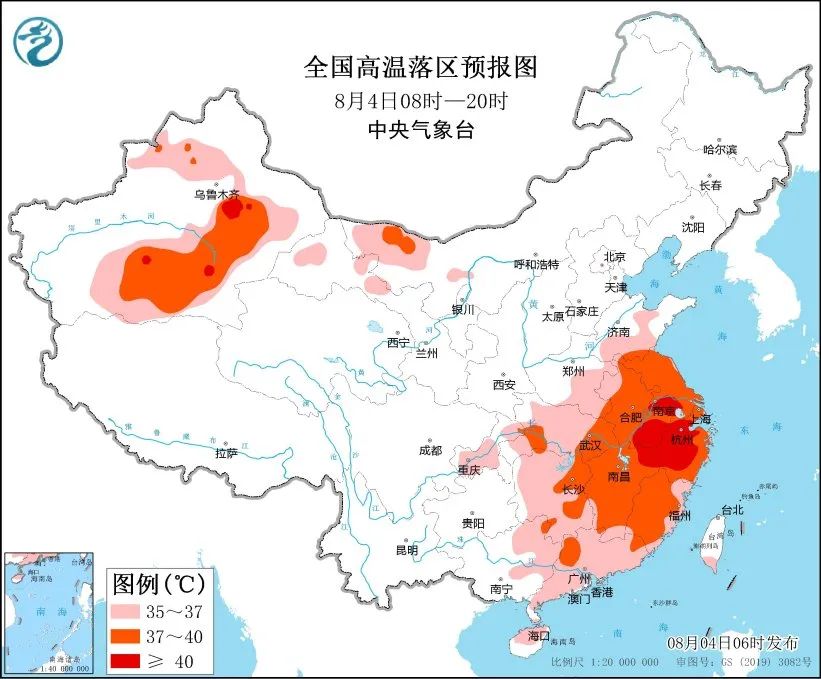 地面最高757℃杭州419℃破纪录“出门需要勇气”！上海404℃公园“晒背族”不